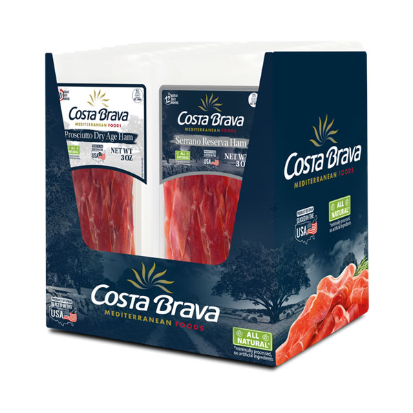 Serrano Reserva Ham + Prosciutto Ham COSTA BRAVA FOODS USA